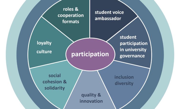 graphic describing the different dimensions of student participation
